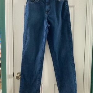 Lee Women's Straight Leg Jeans - Dark Blue